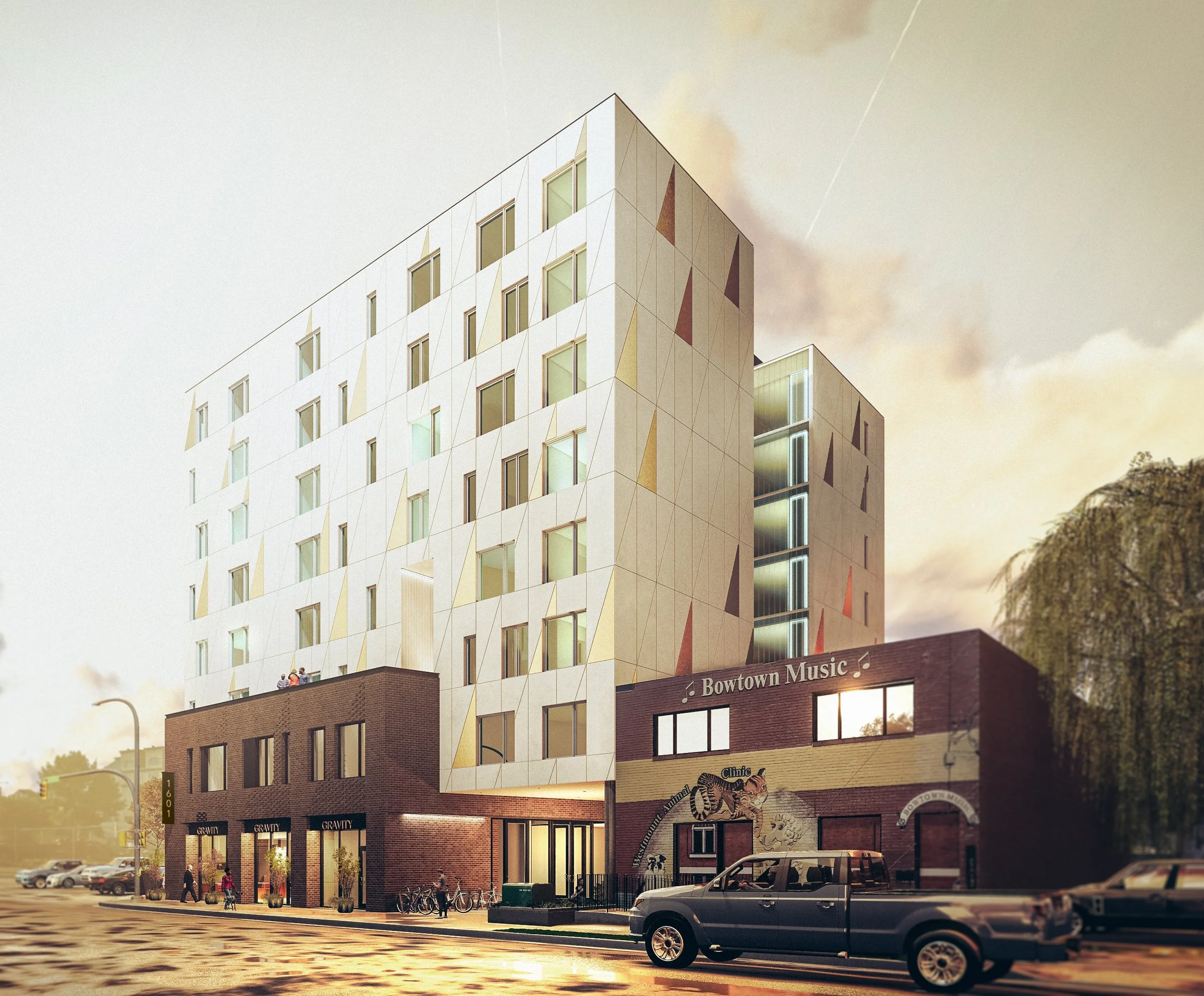 ●the west coast REPRESENTS 1601 Kensington — Gravity Architecture - Vancouver and